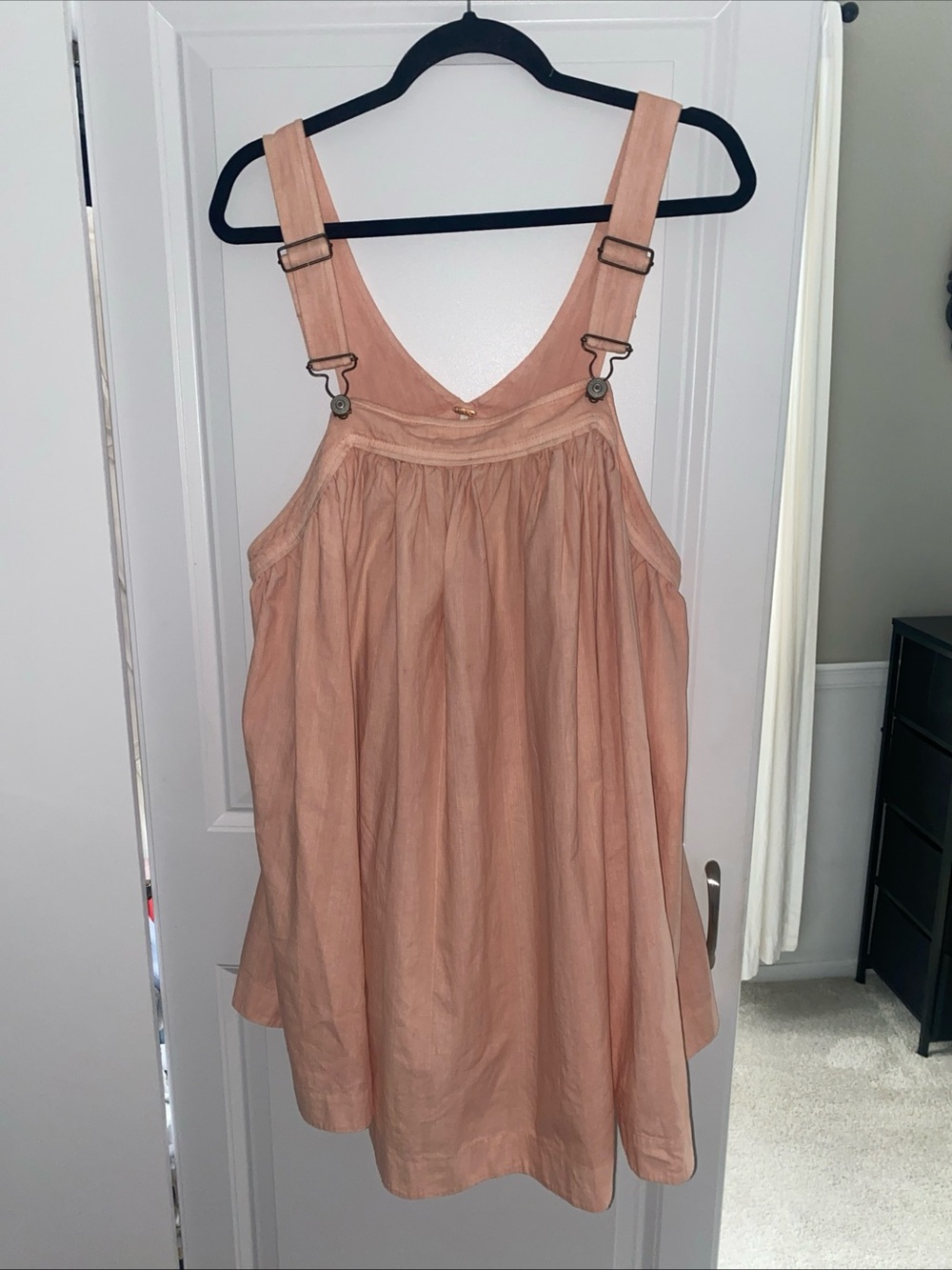 Free People Aster Overalls Babydoll Style Dress Swing Oversized Small